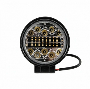 Маяк 10-30 V ,d=42mm, желтый свет круглый, сигнальный КРАЛ АК3807