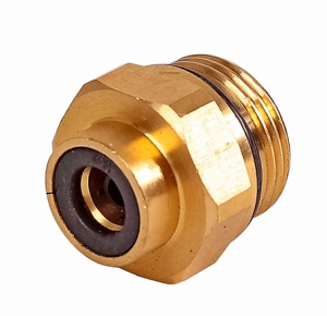 Фитинг (прямой) бронза 10хМ16*1,5 резьба наруж. / CAMOZZI АК4168